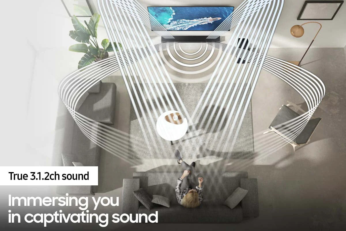 3.1.2 Channel Soundbar with Wireless Subwoofer Y85647