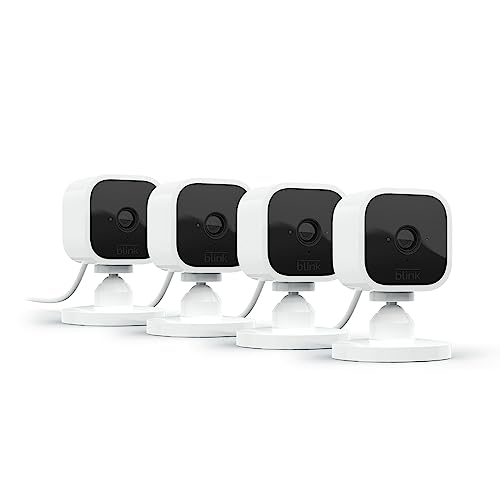 Compact Indoor Plug-In Smart Security Camera, 1080p HD, 2 Cameras (White) F2070