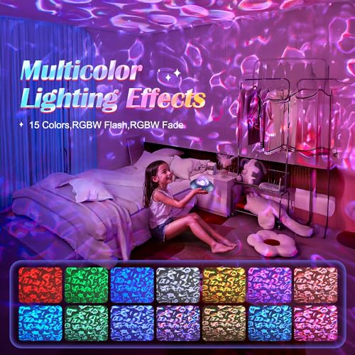 Crystal Light Projector 216 Modes Mood Lighting L5030