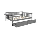 Gray Full & Double Size Bed G5151