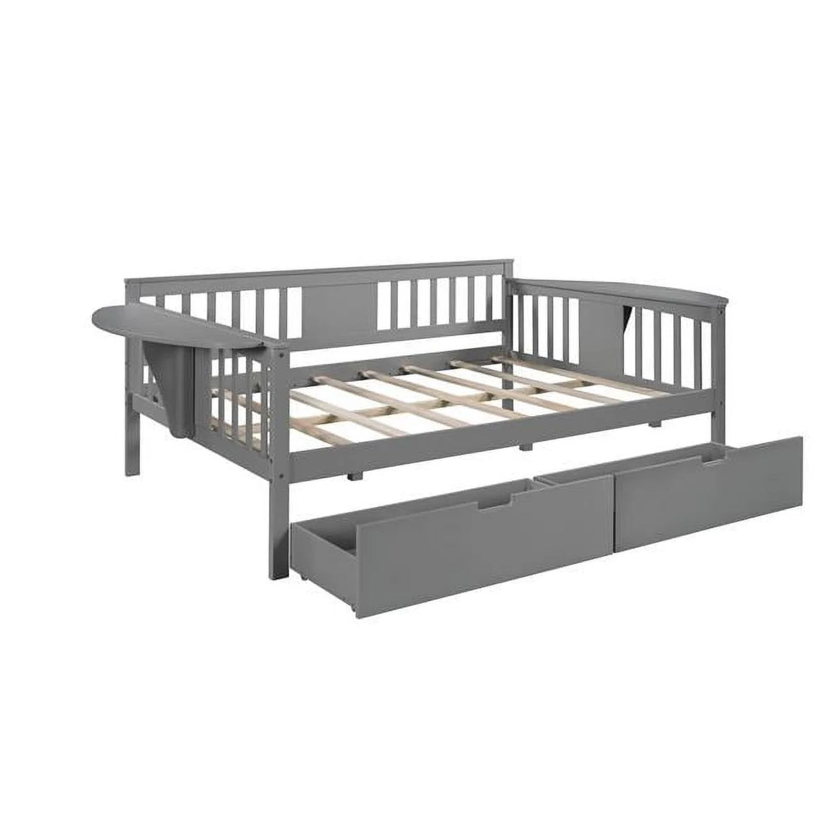 Gray Full & Double Size Bed G5151