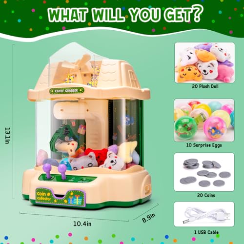 Claw Machine with 30Pcs Toys W8088