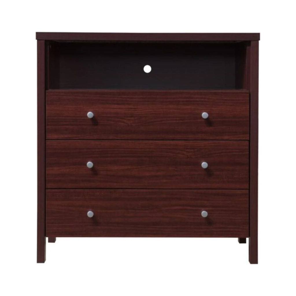 3-Drawer Dresser with Open Shelf Q7592