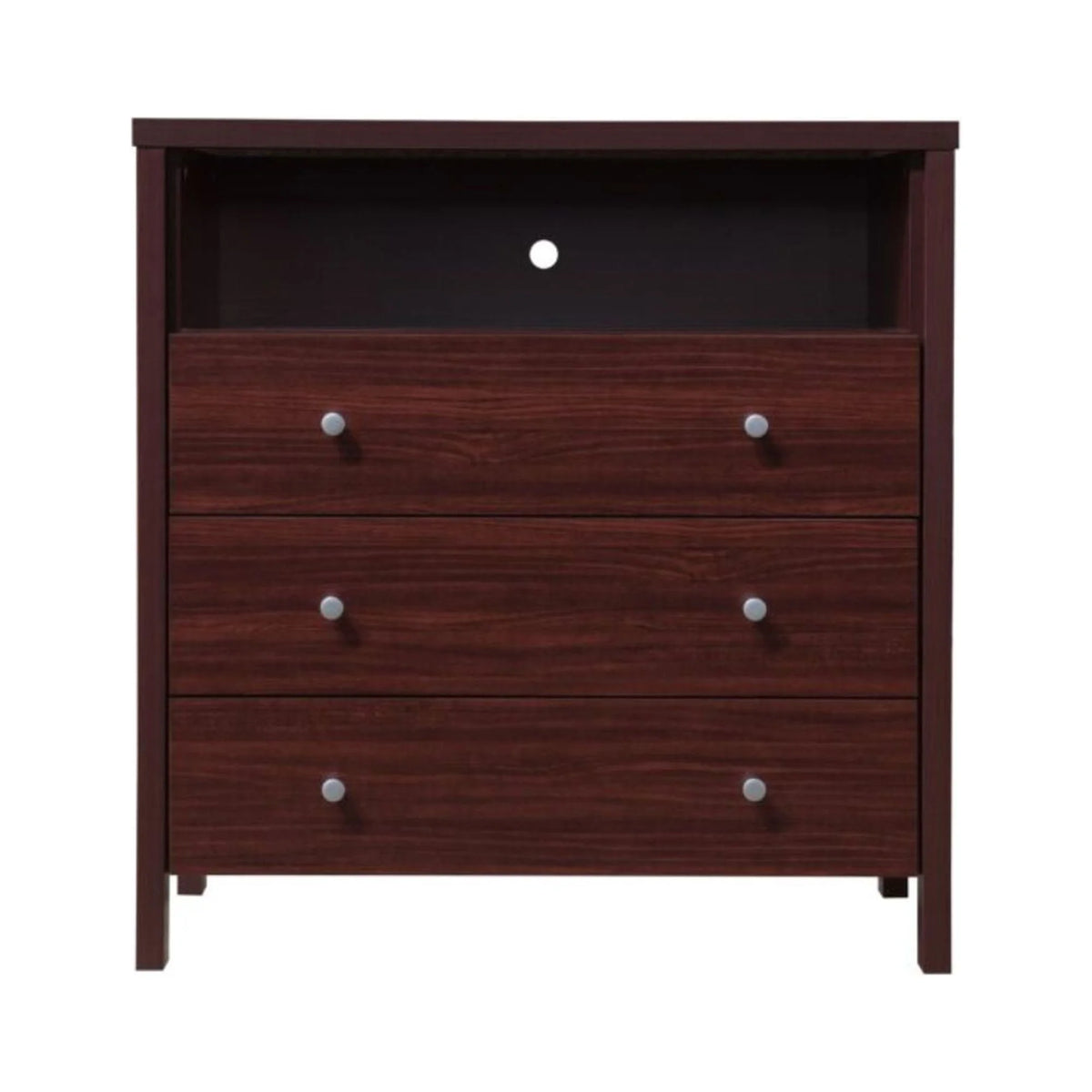 3-Drawer Dresser with Open Shelf Q7592