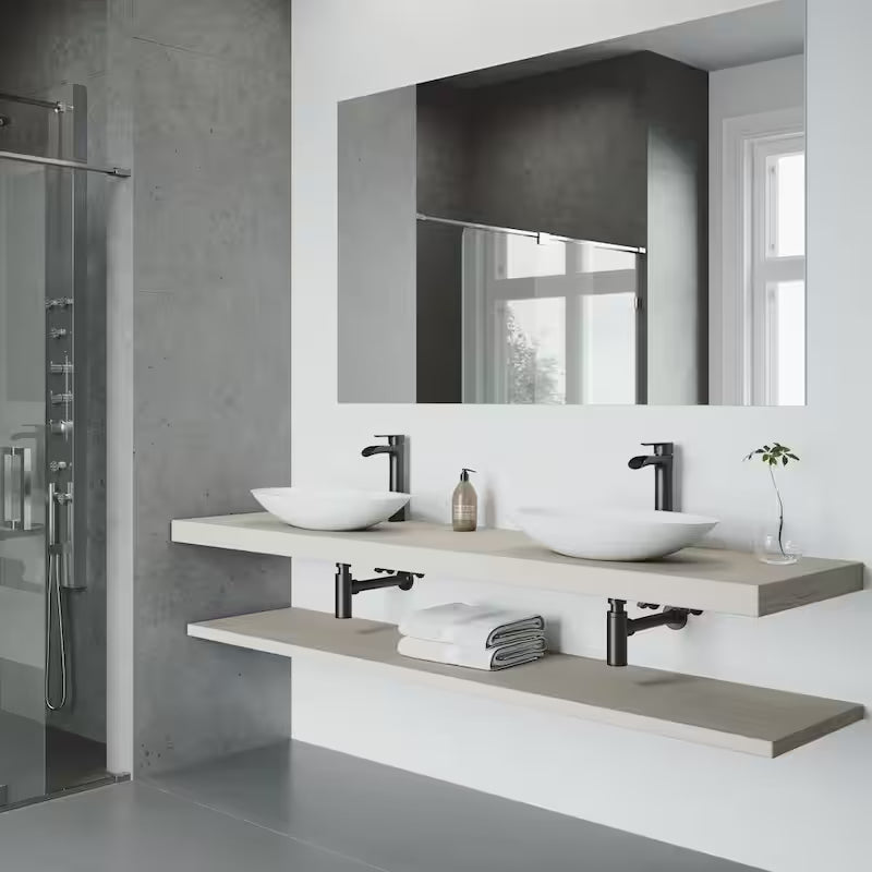 Single Handle Vessel Faucet in Matte Black G111665