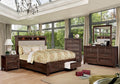 Dark Oak Solid Wood King Bedroom Set 6pcs X186