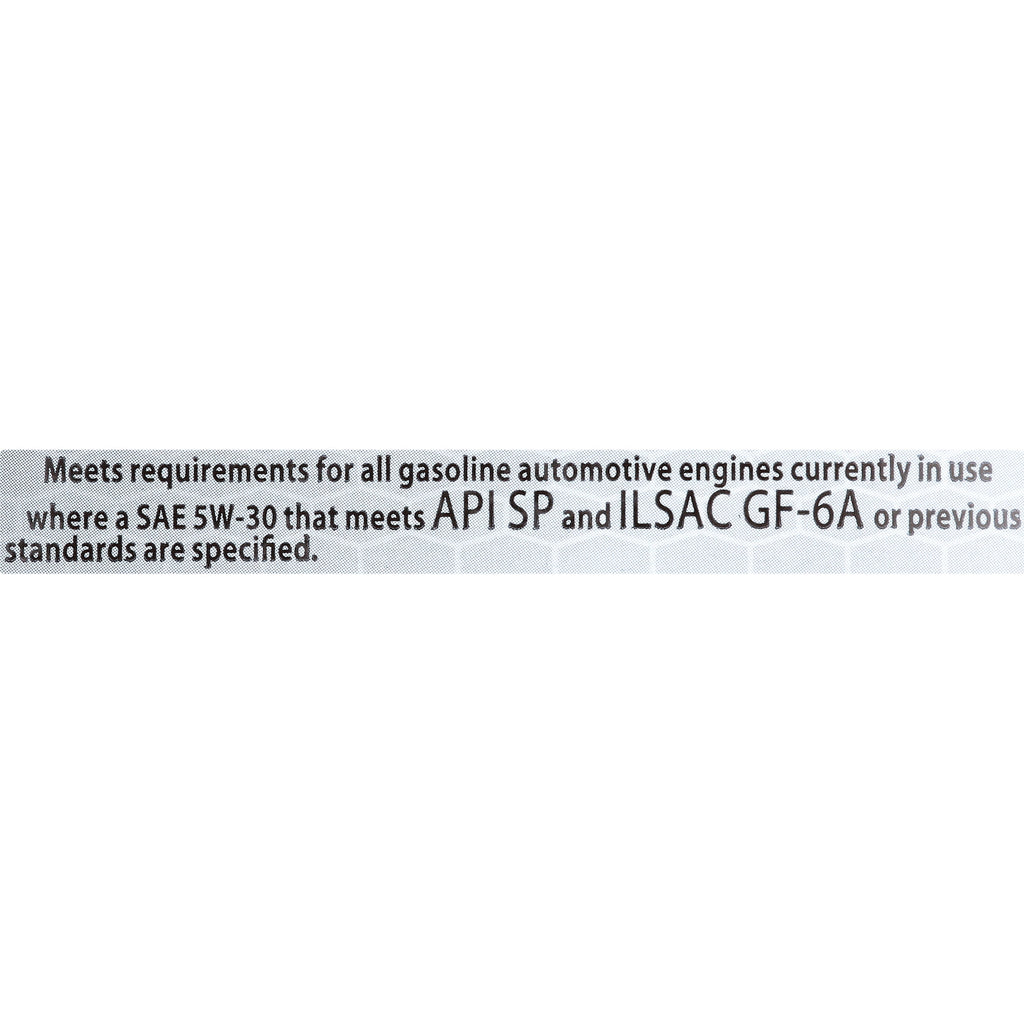 Synthetic Blend Motor Oil SAE 5W-30, 5 Quarts X86579