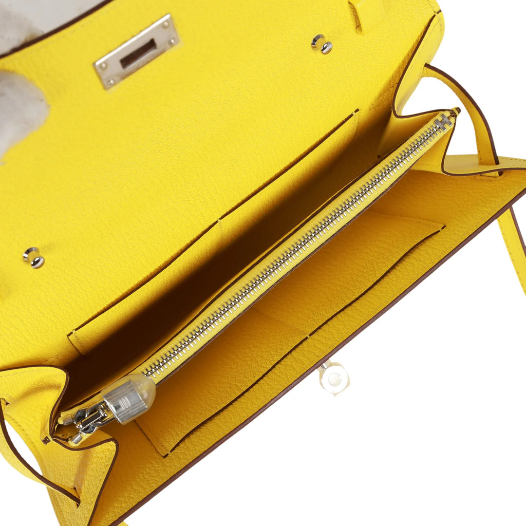 Jaune Citron Chevre Wallet I6035
