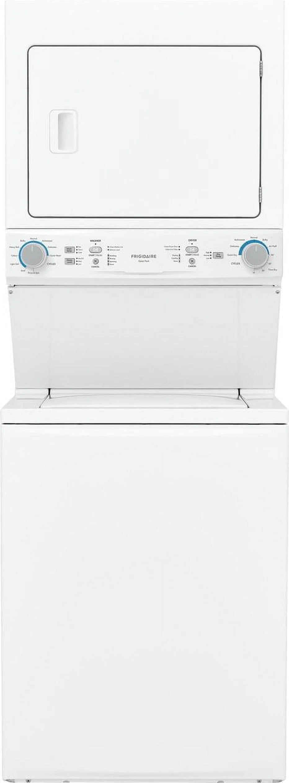 Electric Washer Dryer Laundry Center White F10155