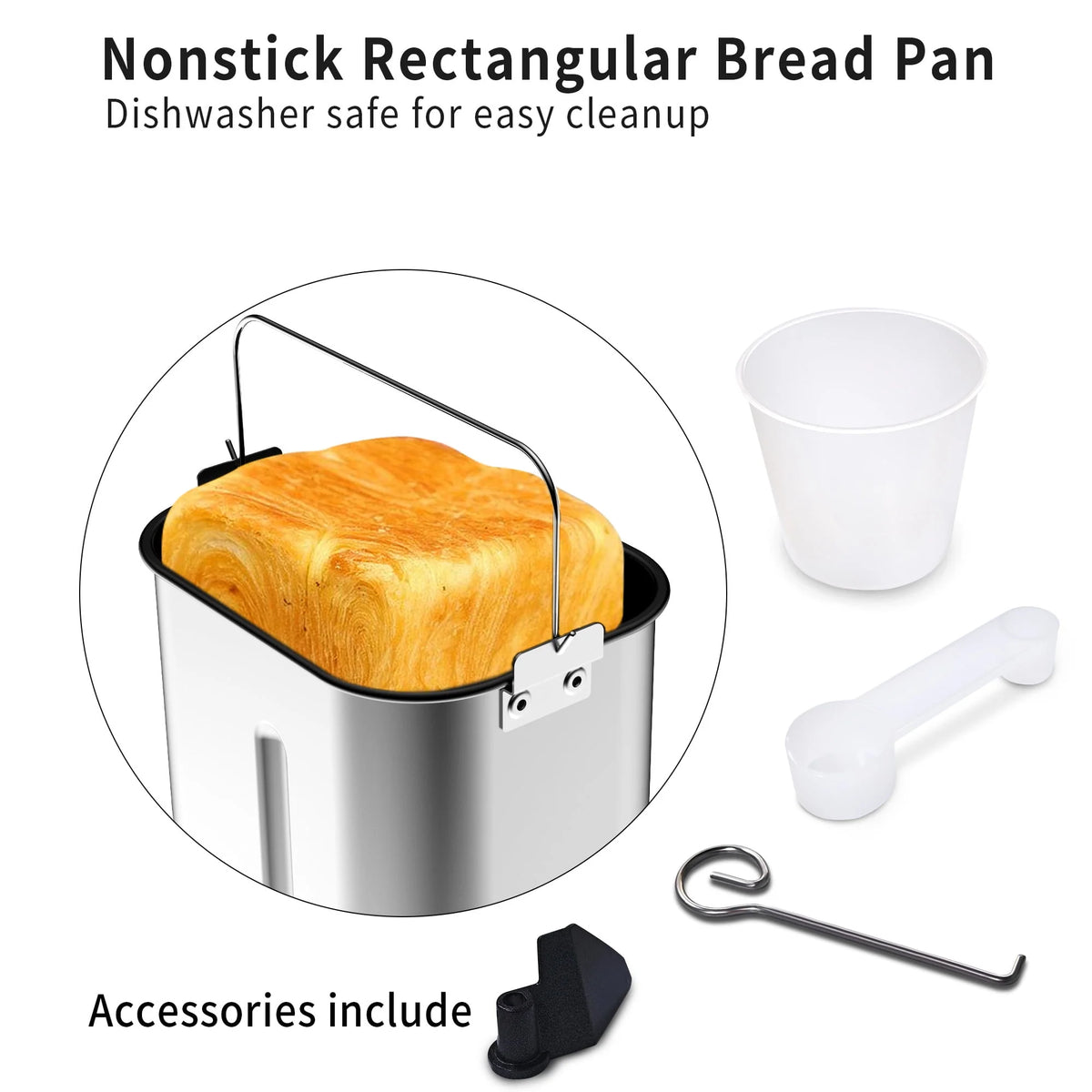 25 in 1 Stainless Steel Bread Maker M438296