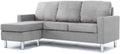 Modern Sectional Sofa Gray Z127