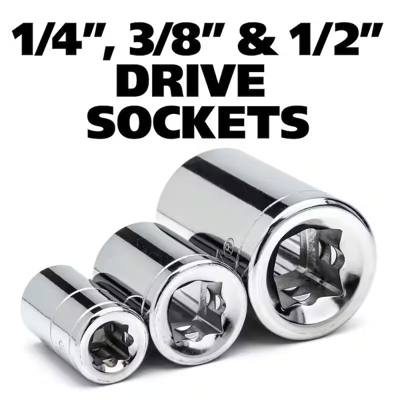 1/4 in., 3/8 in., and 1/2 in. Drive Mechanics Tool Set (815-Piece) A33106