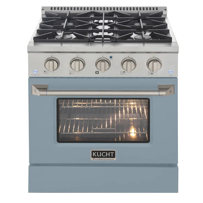 30 4.2 cu ft. Propane Gas Range Light Blue V310
