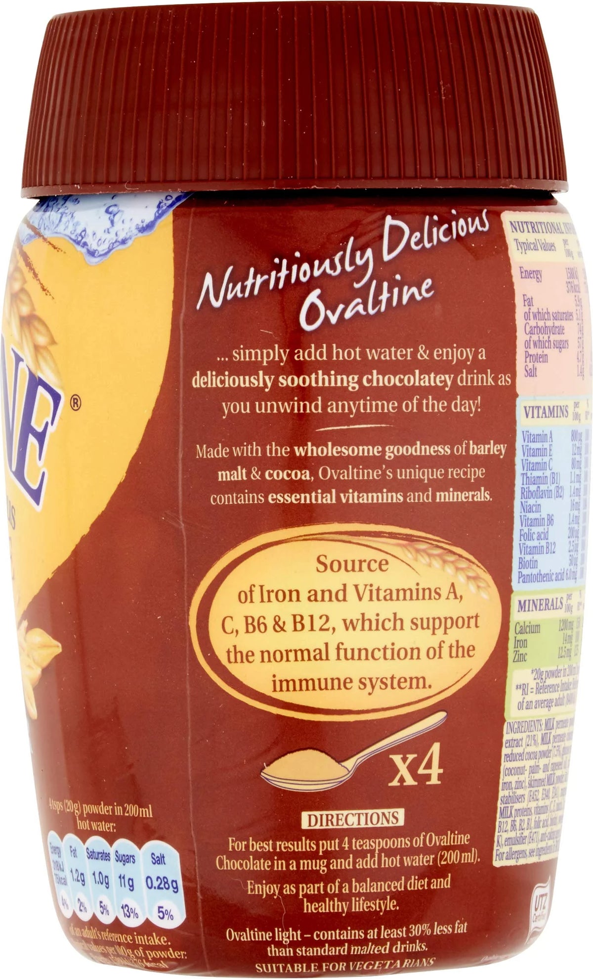Chocolate Light Drink 300G M161093