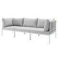Grey Aluminum Outdoor Sofa A37665