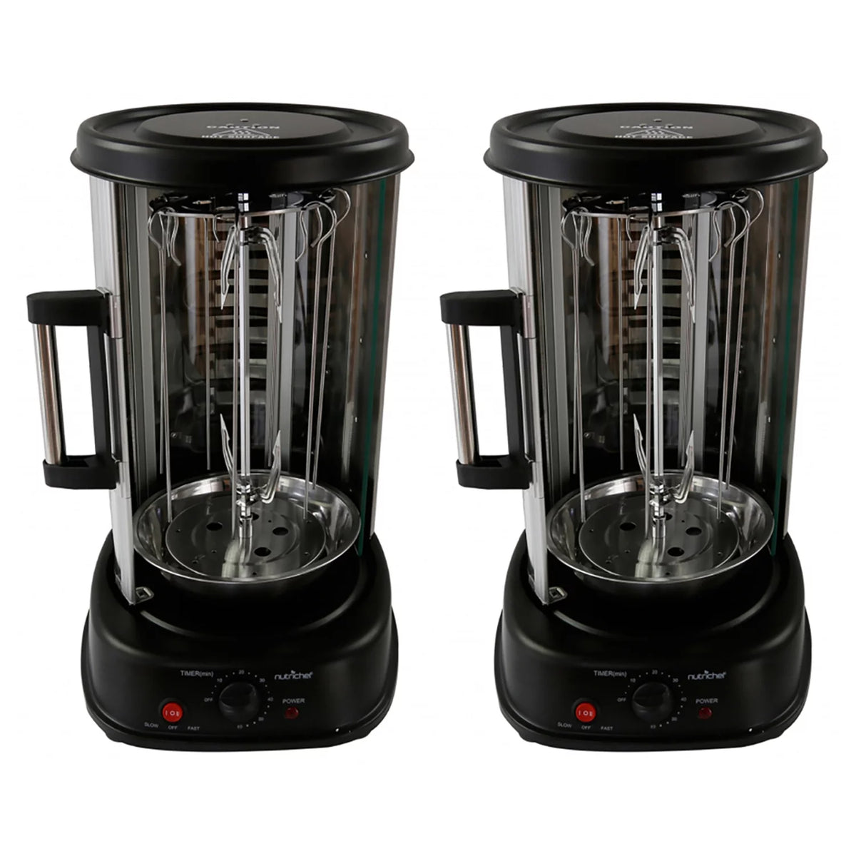 Countertop Rotisserie Toaster Oven Cooker (2 Pack) N2269