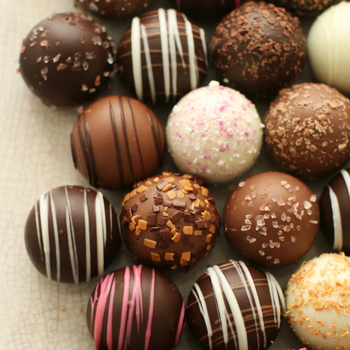 Artisan Homemade Chocolate Truffles Gift Box L2295