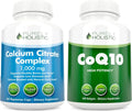 Calcium Citrate Complex 1000mg + CoQ10 100mg Vegan Capsules Softgels B807450