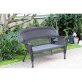 Espresso Wicker Patio Love Seat P15645