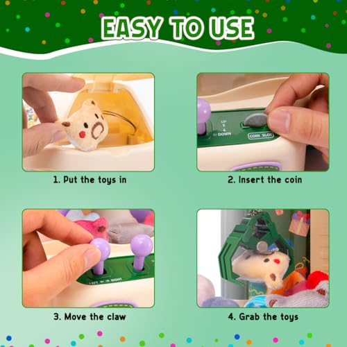Claw Machine with 30Pcs Toys W8088