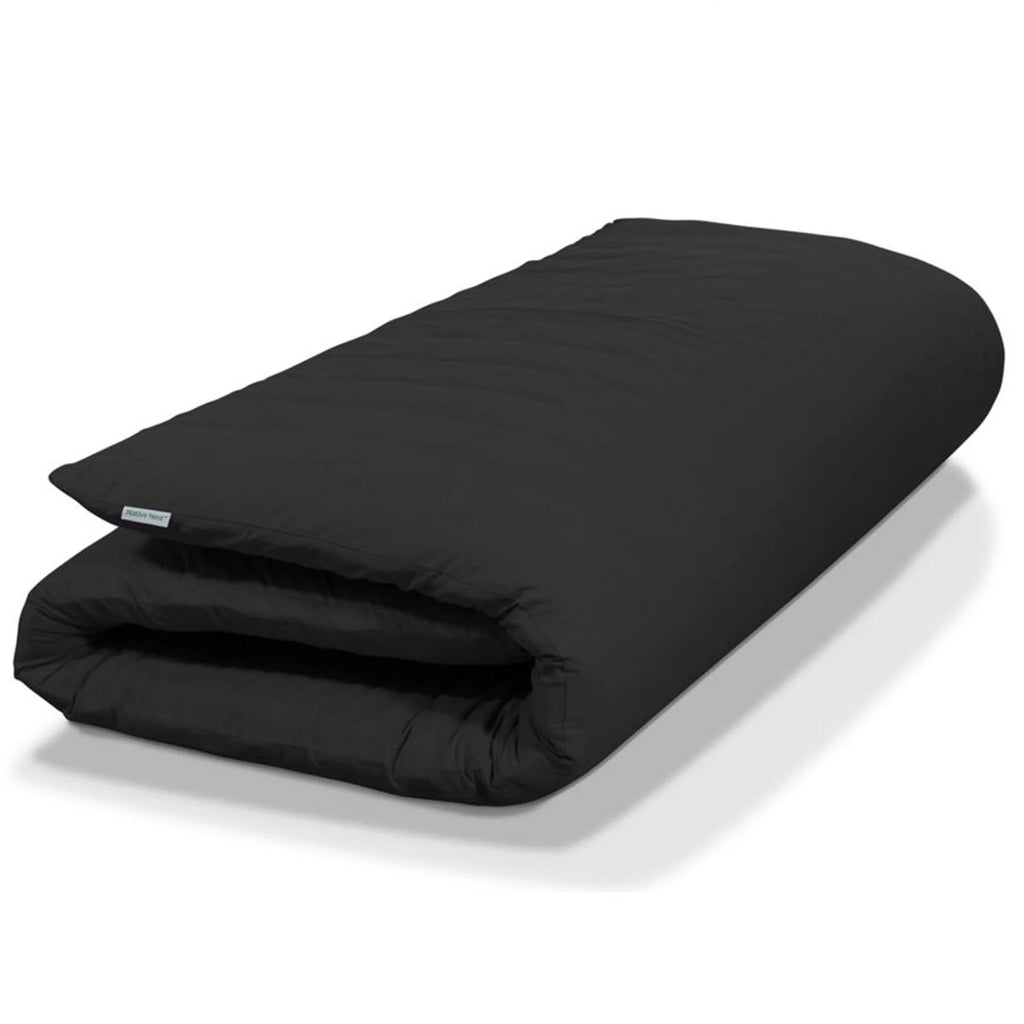 Black Queen Foldable Japanese Floor Mattress W546