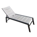 Five-Position Adjustable Aluminum Chaise Lounge Chair T983