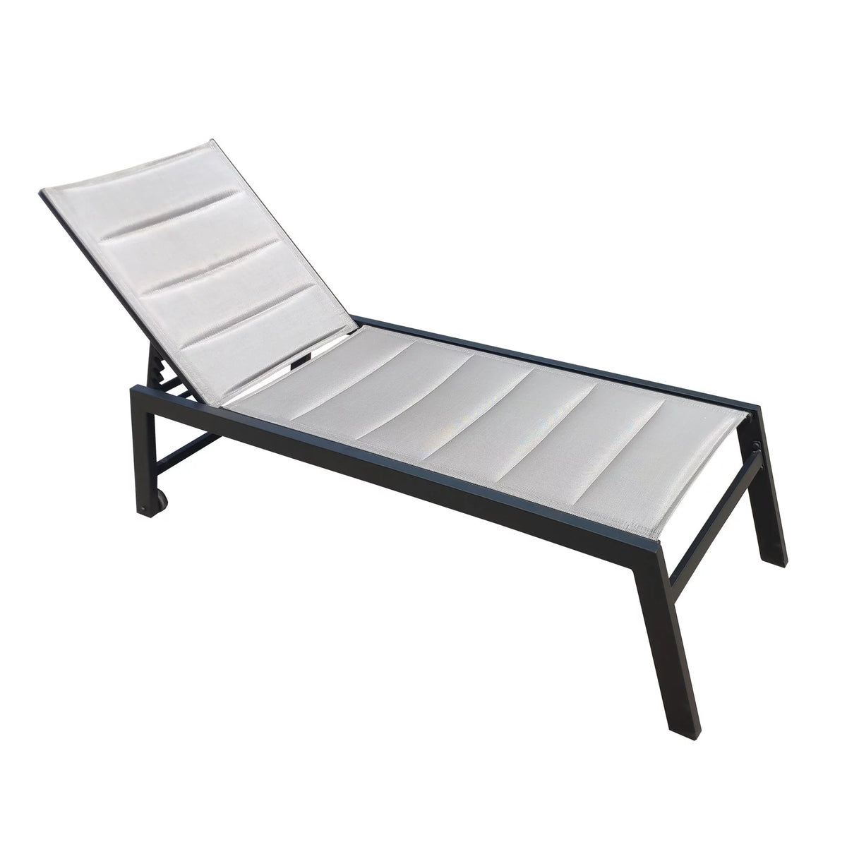 Five-Position Adjustable Aluminum Chaise Lounge Chair T983
